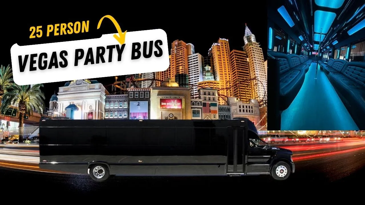Party bus Las Vegas GXP Tours
